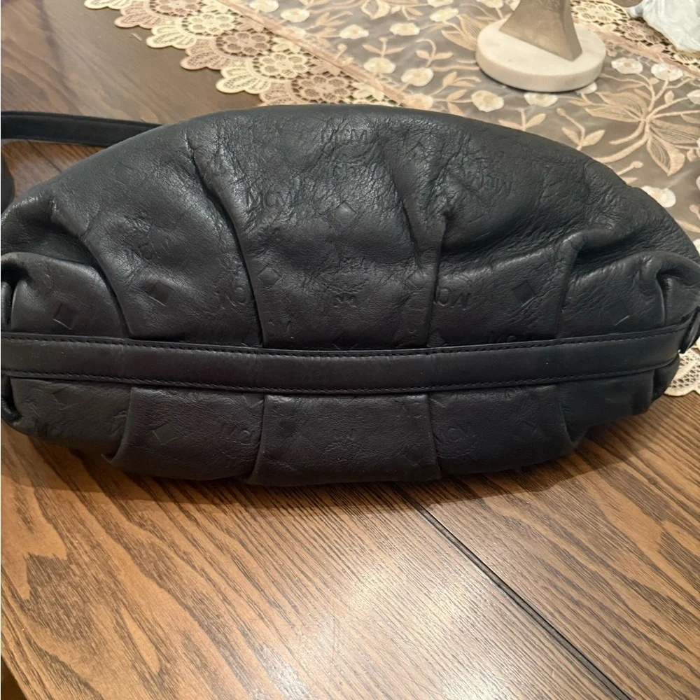 MCM Black Leather Crossbody - Picture 13 of 14